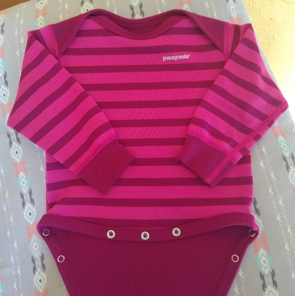 Patagonia Capilene long sleeved onesie